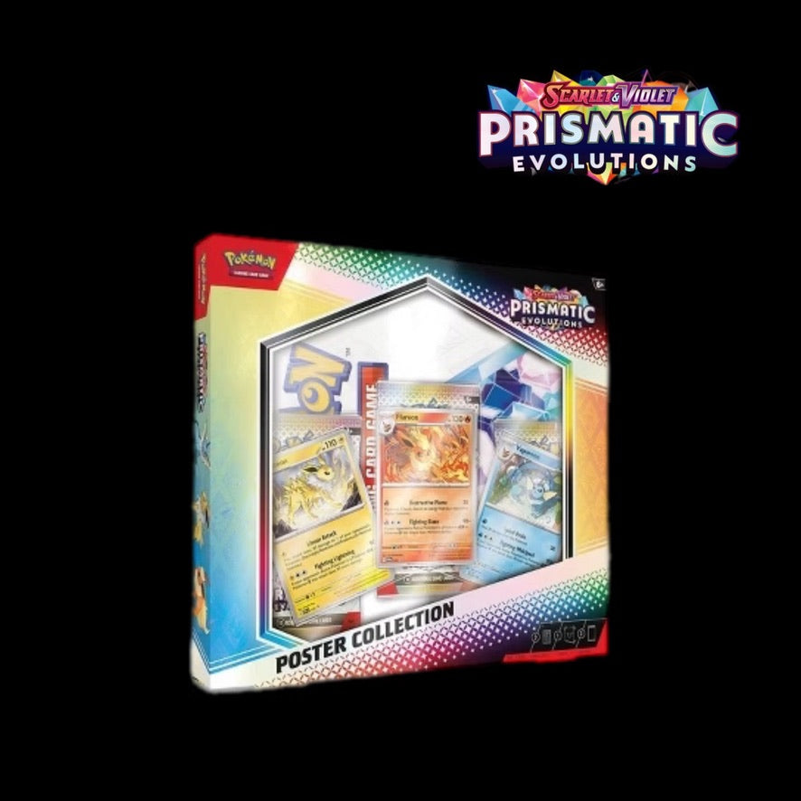 POKEMON Prismatic Evolutions Poster Collection