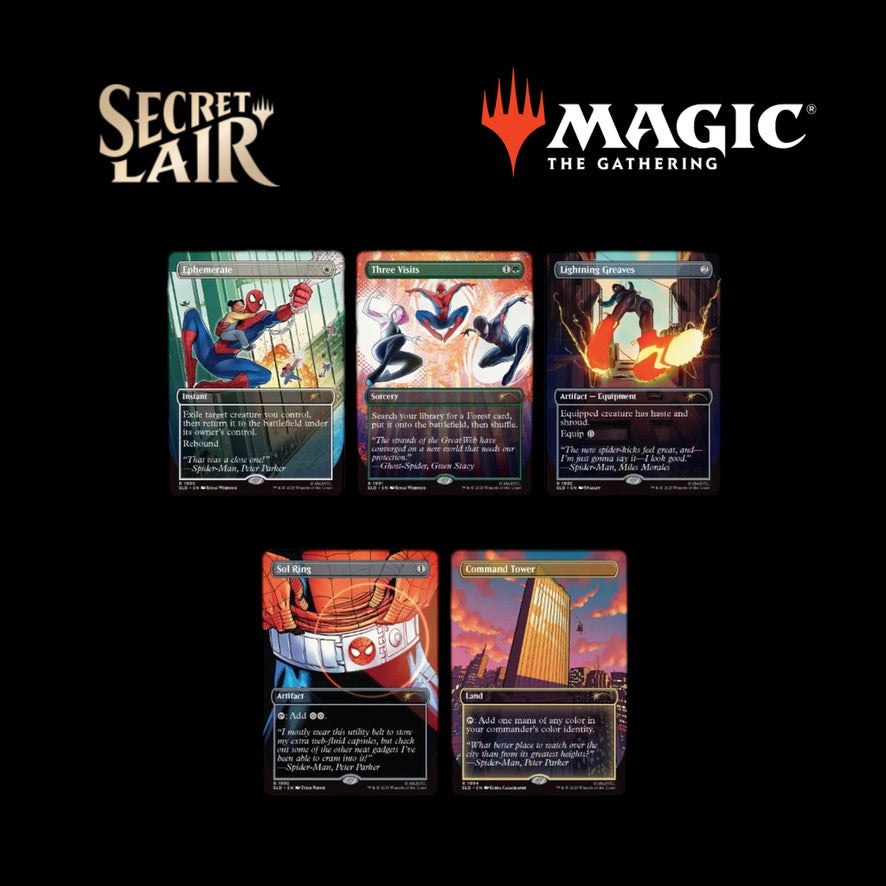 SECRET LAIR x Marvel's Spider-Man: Heroic Deeds Foil Edition