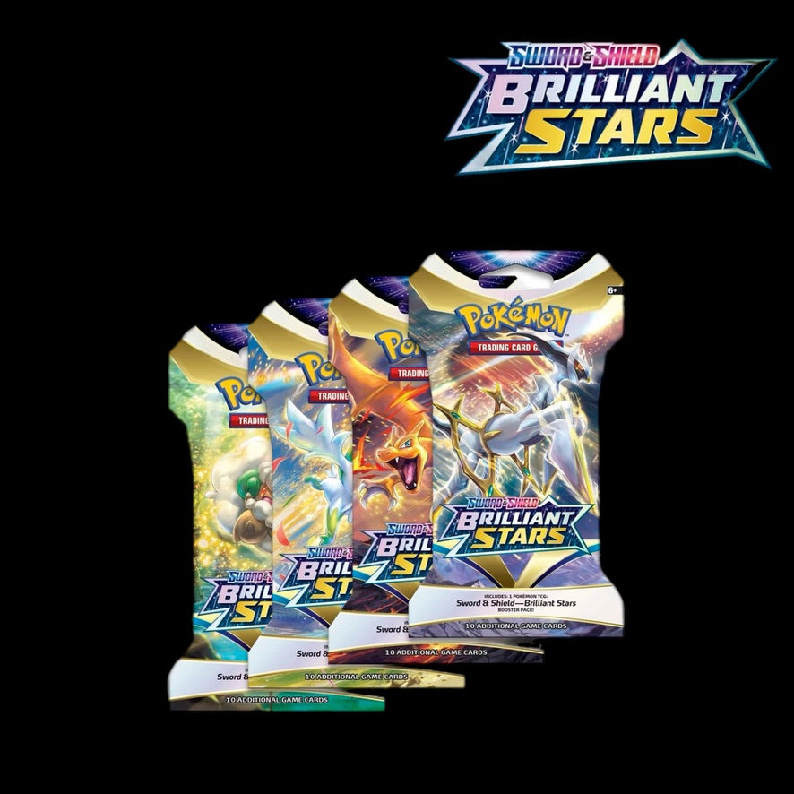 POKEMON Brilliant Stars Sleeved Pack (Random Artwork)