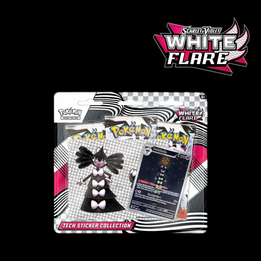 POKEMON White Flare Tech Stickers