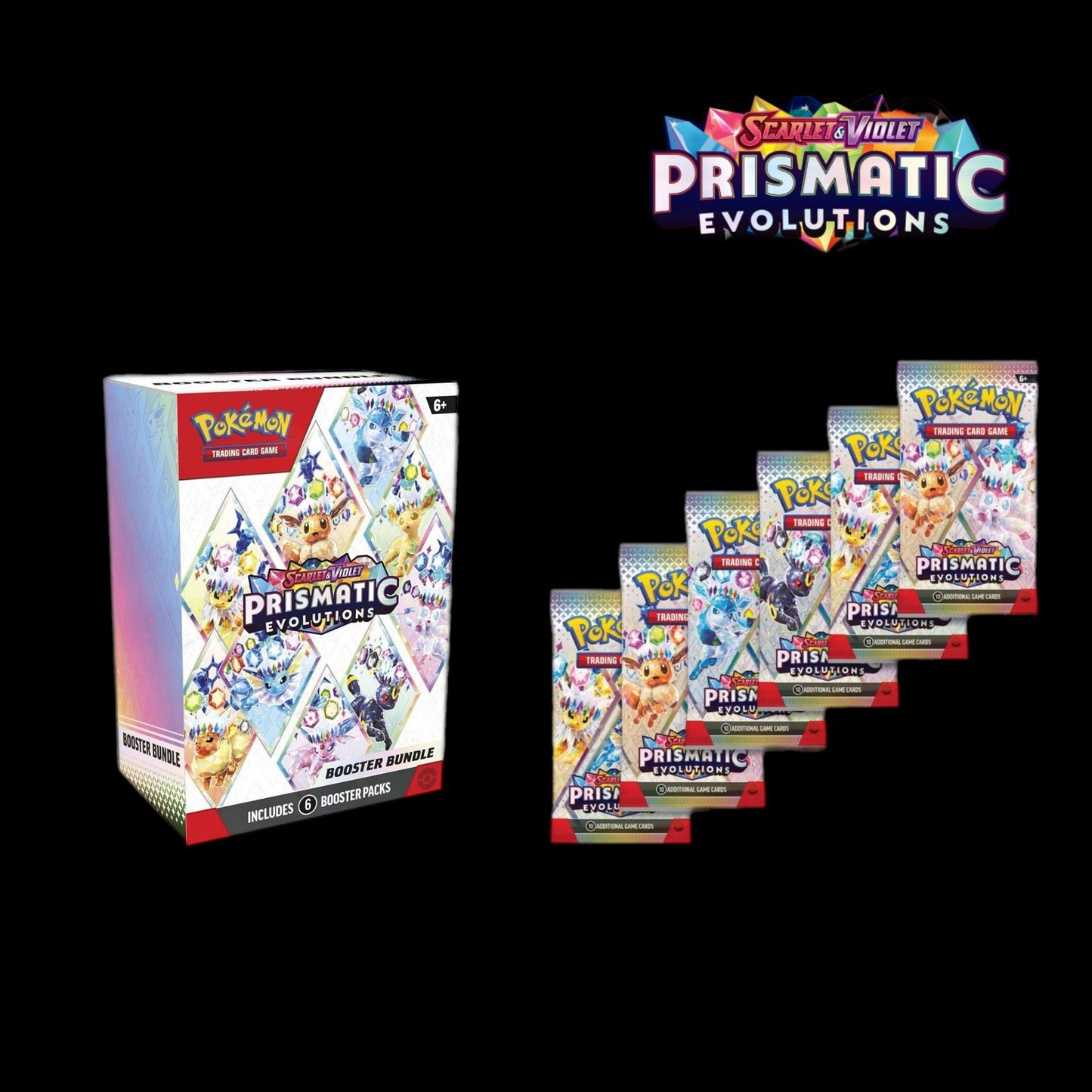POKEMON Prismatic Evolutions Booster Bundle