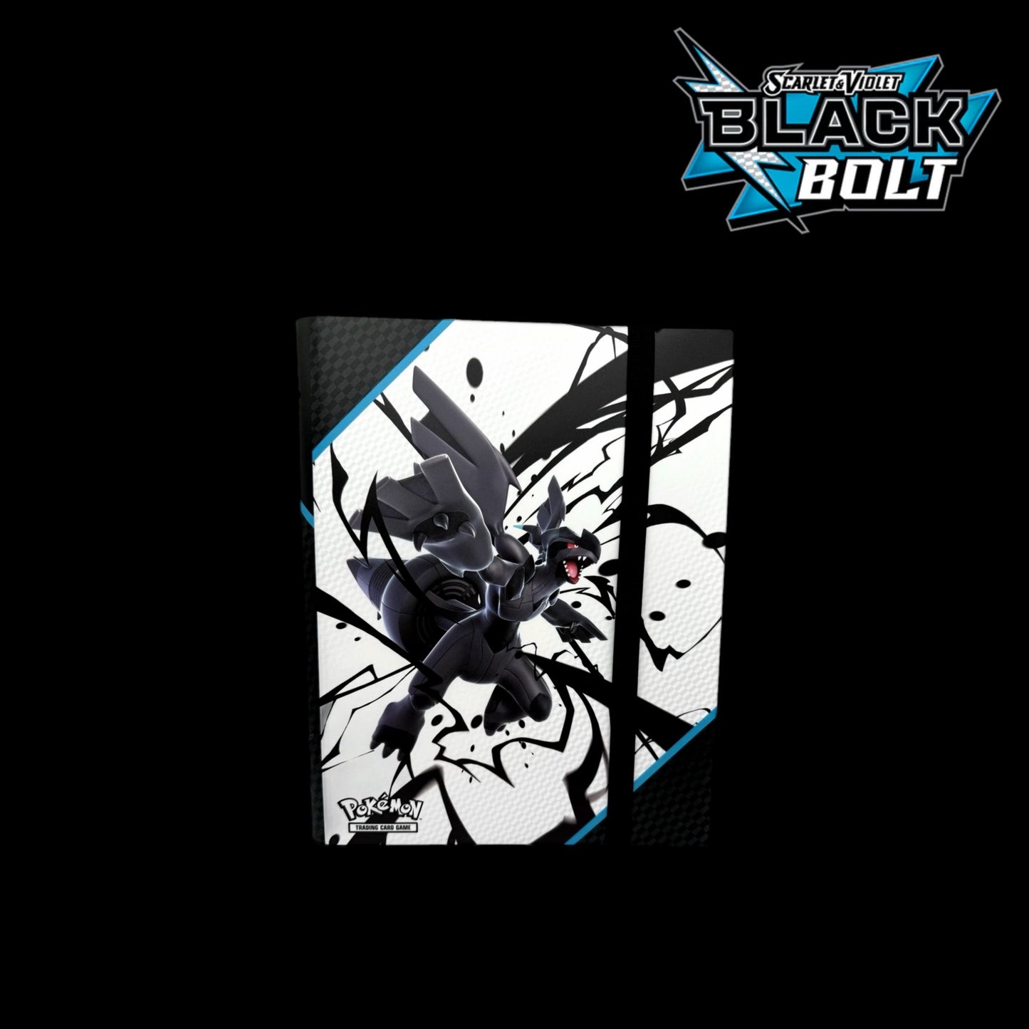 POKEMON Black Bolt Binder Pre-Owned (No Cards)