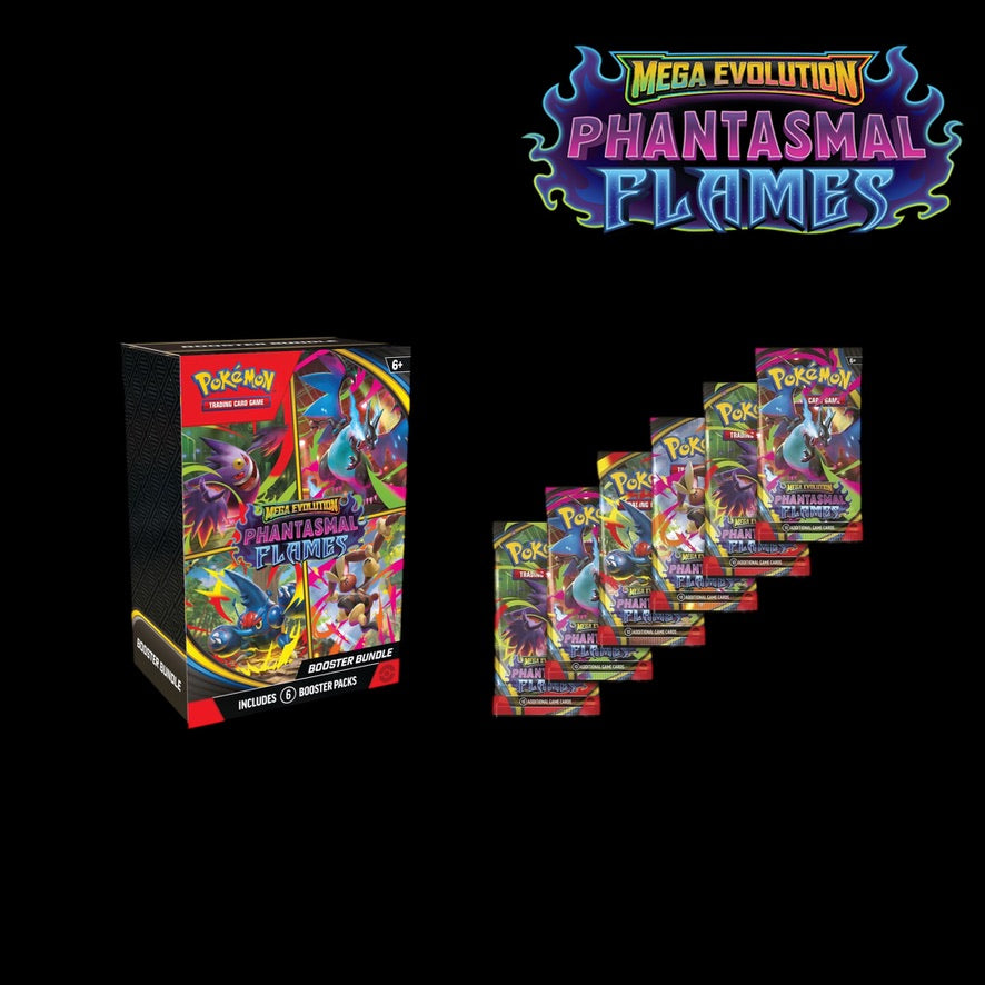 POKEMON Phantasmal Flames Booster Bundle (Pre-Order)