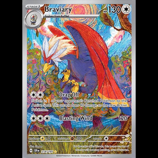 POKEMON Braviary 214/191 Surging Sparks
