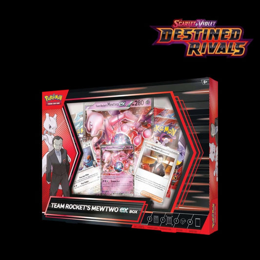 POKEMON Destined Rivals Mewtwo EX box