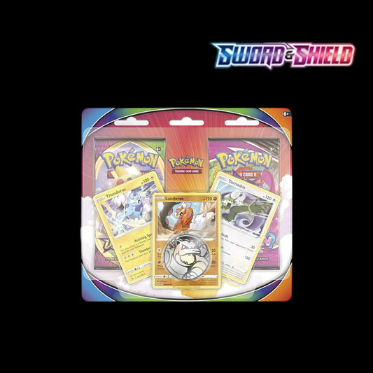 POKEMON 2 Pack Blister ft. Tornadus, Thundurus & Landorus (Random Art)