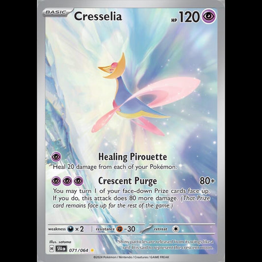 POKEMON Cresselia 071/064 Shrouded Fable