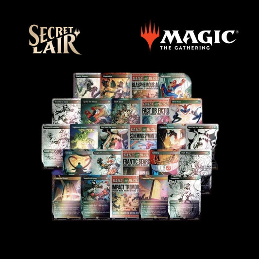 SECRET LAIR x Marvel's Spider-Man: WebSlinger Rainbow Foil Collection