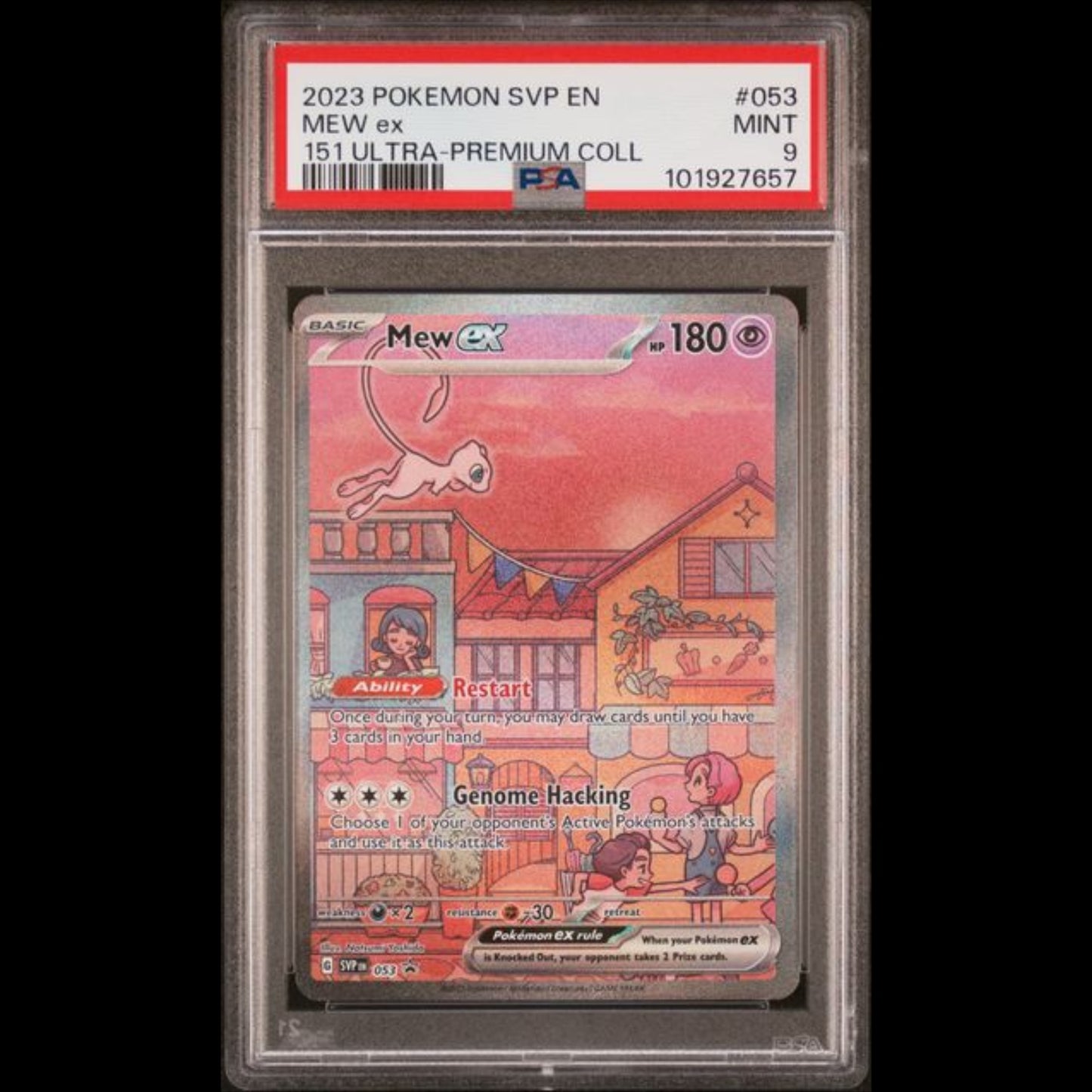POKEMON PSA 9 MINT Mew EX 053 Promo