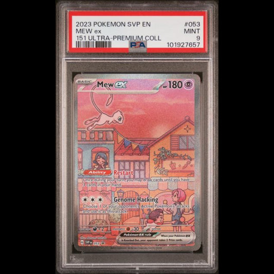 POKEMON PSA 9 MINT Mew EX 053 Promo