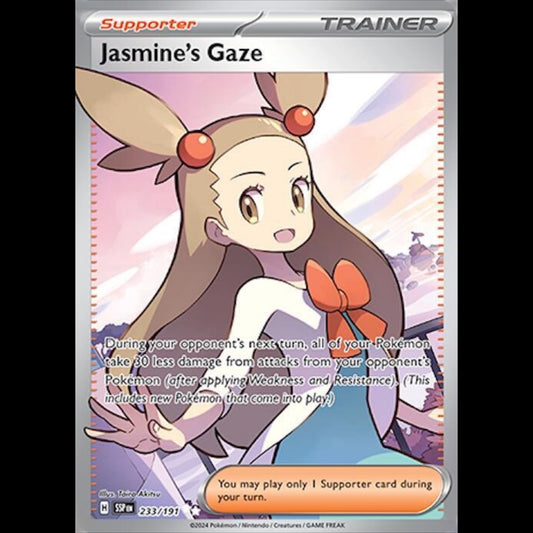 POKEMON Jasmine's Gaze 233/191 Surging Sparks