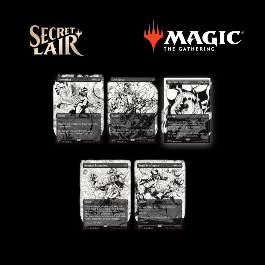 SECRET LAIR x Marvel's Spider-Man: WebSlinger Rainbow Foil Collection