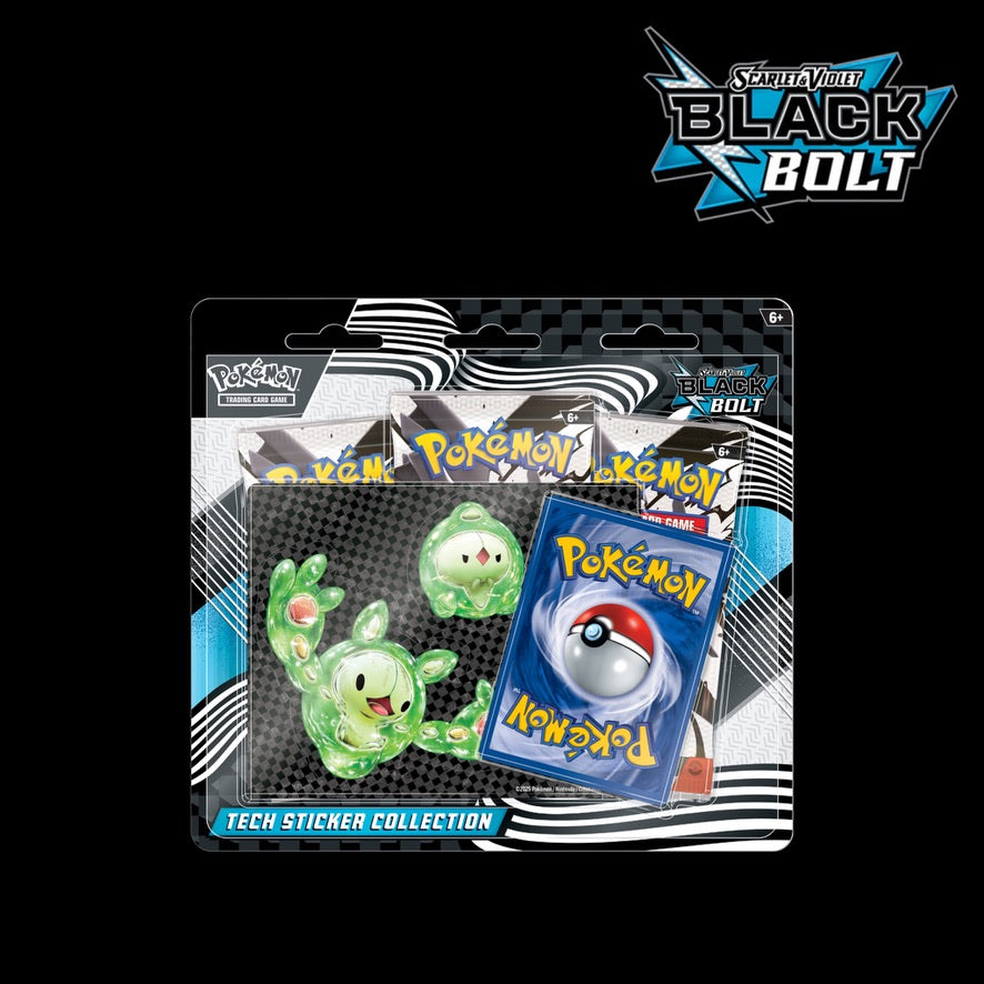 POKEMON Black Bolt Tech Stickers (Pre-Sale)