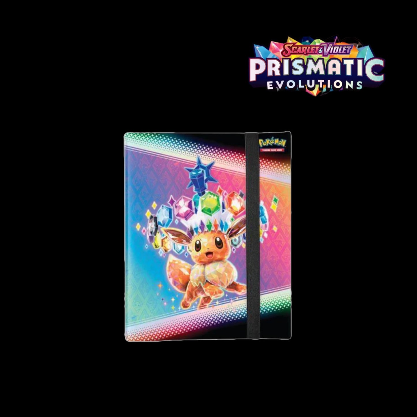 POKEMON Prismatic Evolutions Binder Pre-Owned (No Cards)