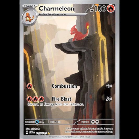 POKEMON Charmeleon 169/165 151