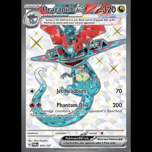 POKEMON  Dragapult EX 200/167 Twilight Masquerade