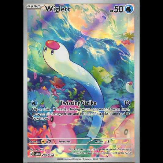 POKEMON  Wiglett 206/198 Scarlet & Violet