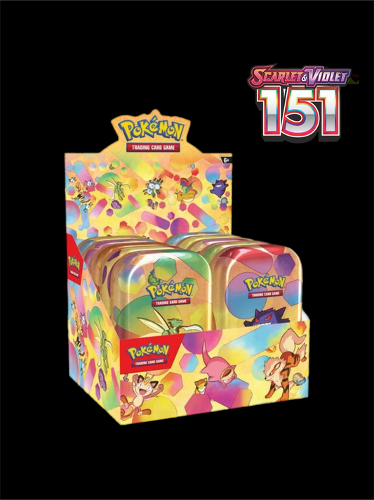 POKEMON 151 Mini Tins Display