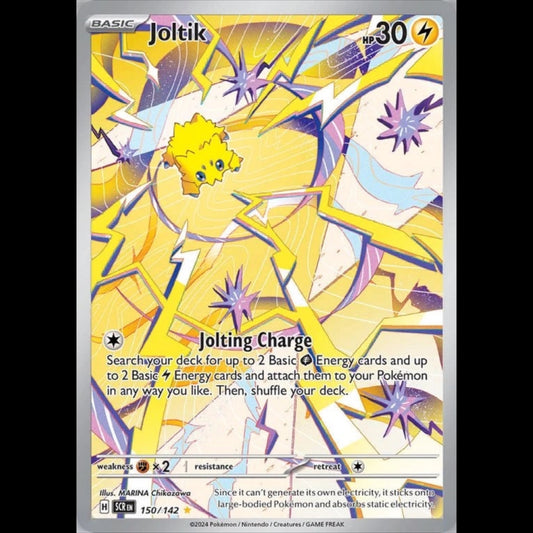 POKEMON Joltik 150/142 Stellar Crown