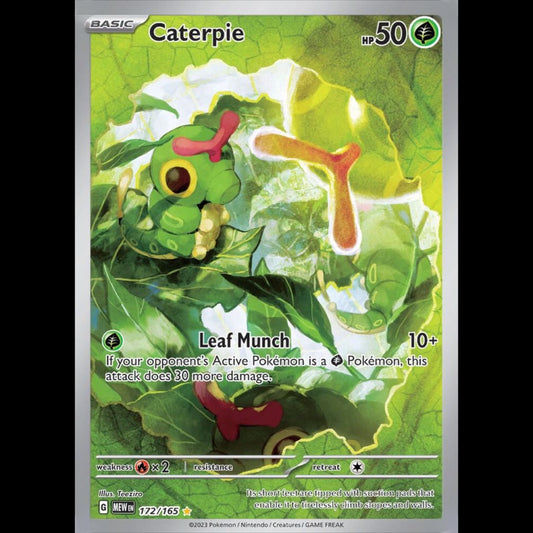 POKEMON Caterpie 172/165 151