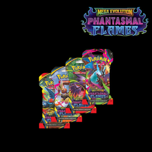 POKEMON Phantasmal Flames Sleeved Booster