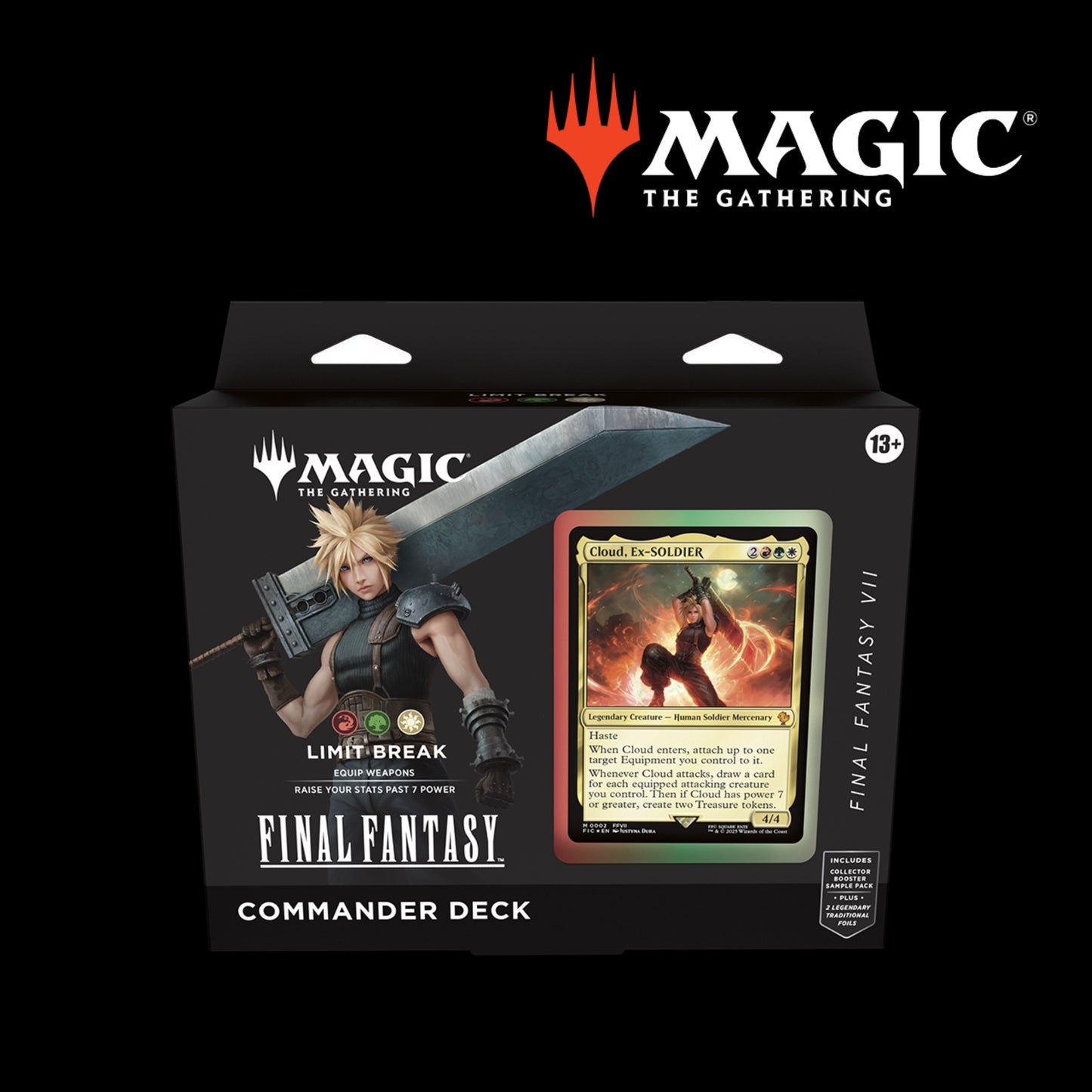 MTG Final Fantasy Limit Break Cloud Commander Deck