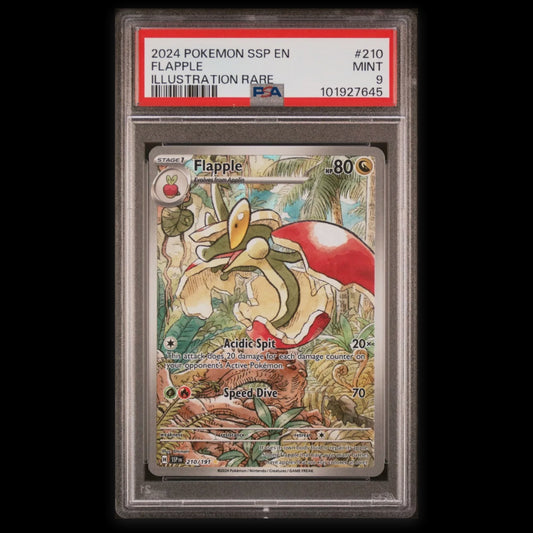 POKEMON PSA 9 MINT Flapple IR  210/191 Surging Sparks