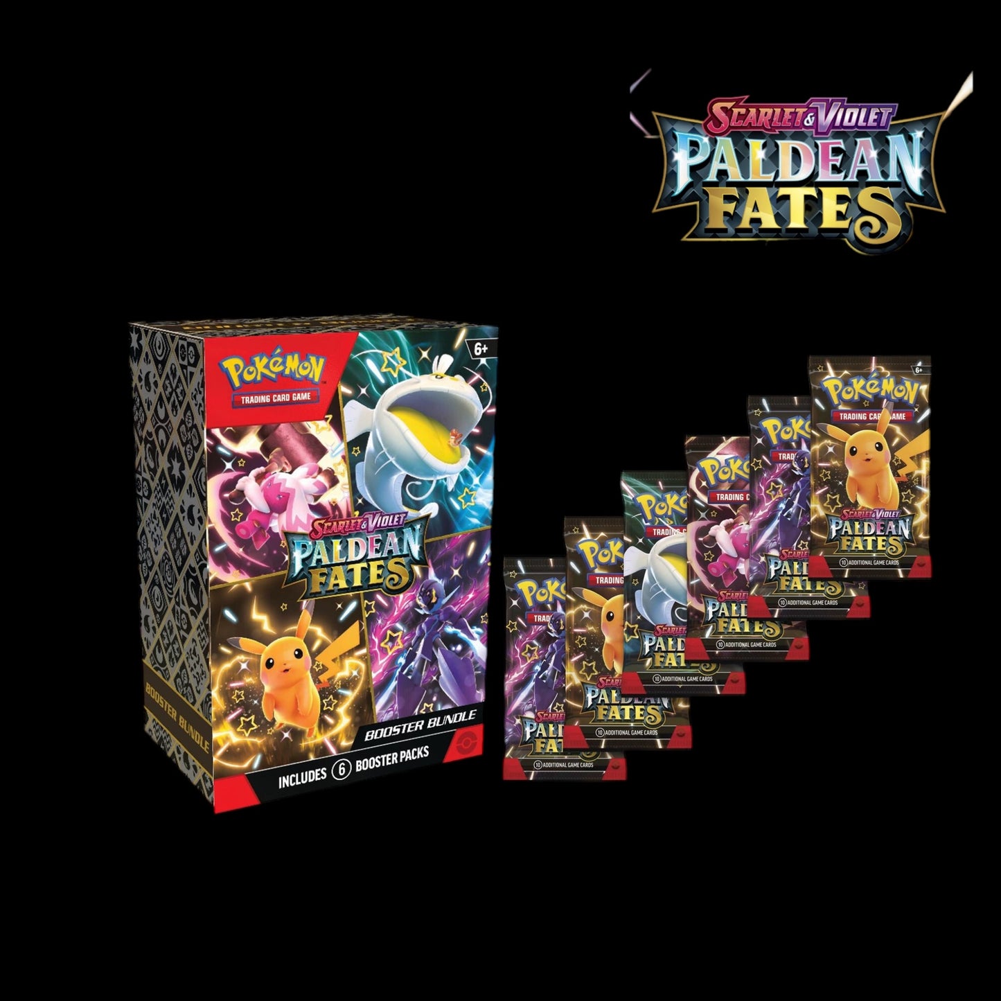 POKEMON Paldean Fates Booster Bundle