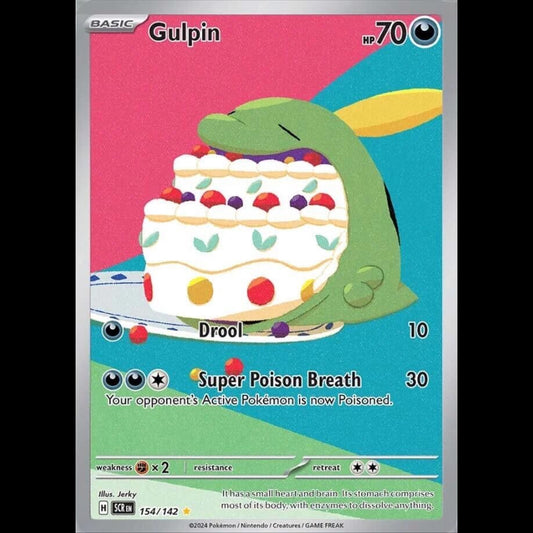 POKEMON Gulpin 154/142 Stellar Crown
